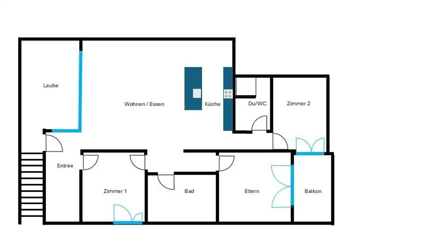 Apartment for rent - Schützemur 1b, 8197 Rafz - Photo 4