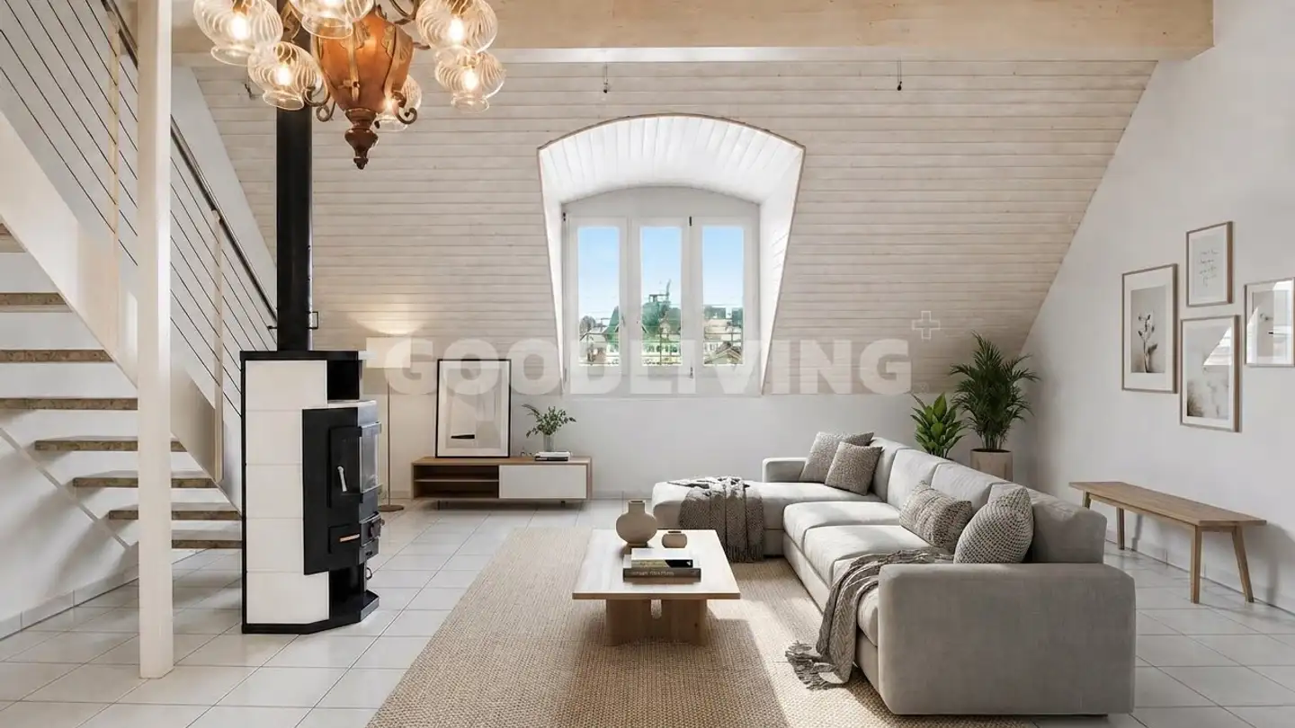 Dachgeschosswohnung kaufen - 5313 Klingnau