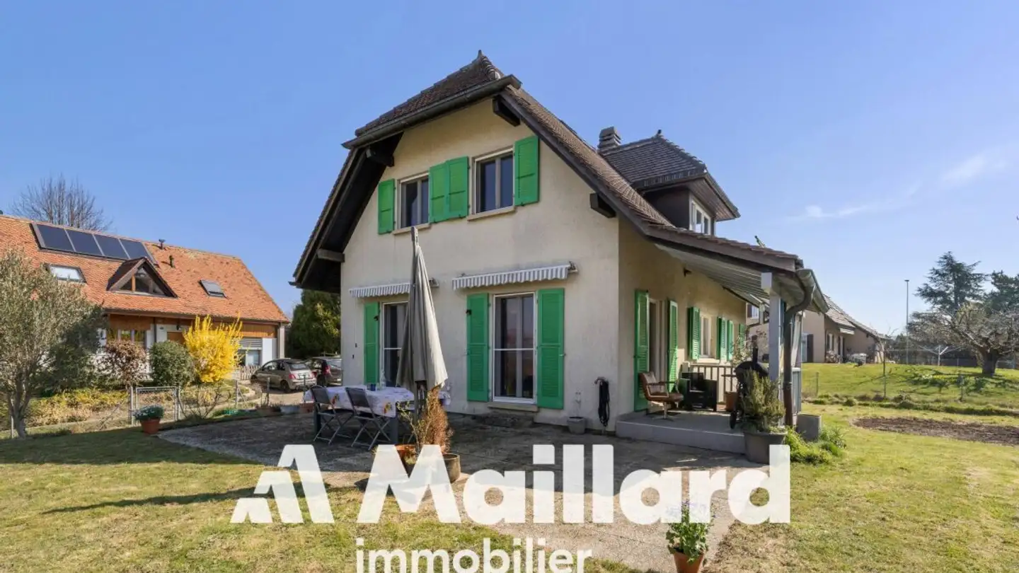 Maison individuelle à vendre - Route De Poliez-Pittet, 1041 Dommartin