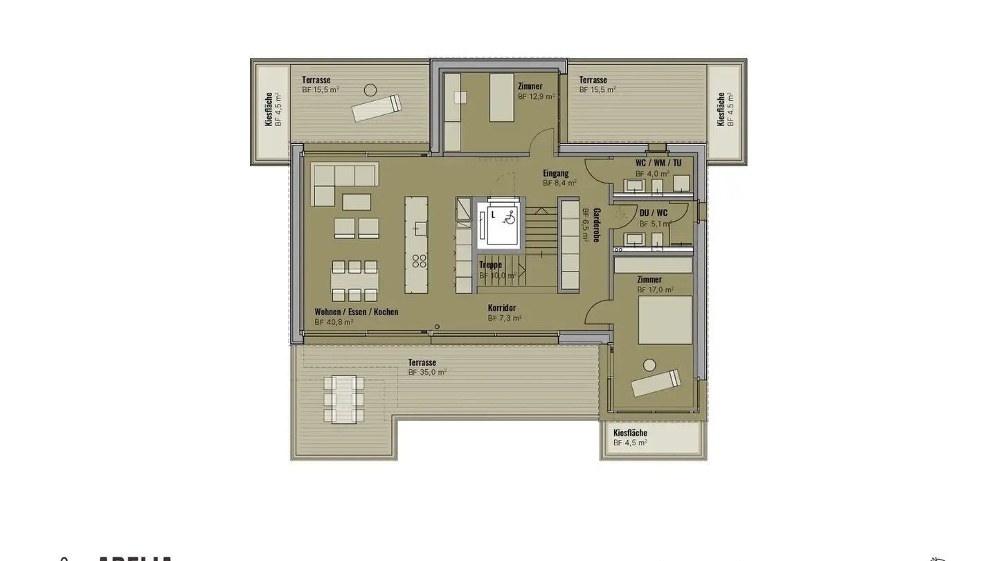 Attique à vendre - Aehrenweg 11, 8050 Zürich - Photo 3