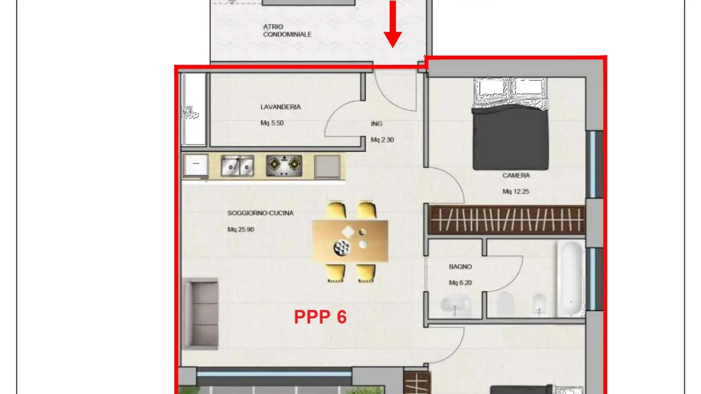 Appartamento in vendita - Via Al Chioso 8, 6934 Bioggio - Photo 4