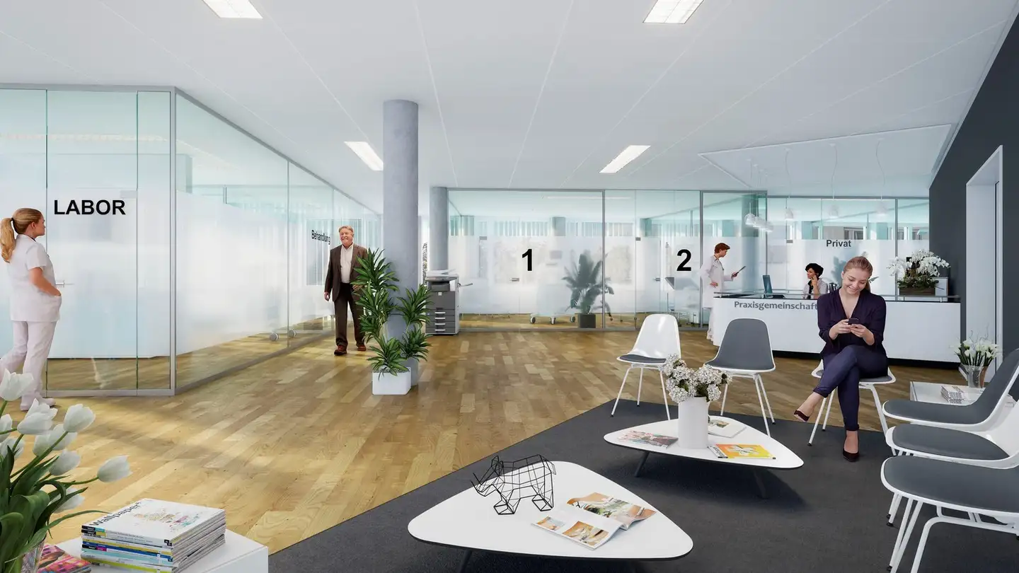 Arztpraxis mieten - Glasiplatz, 8180 Bülach