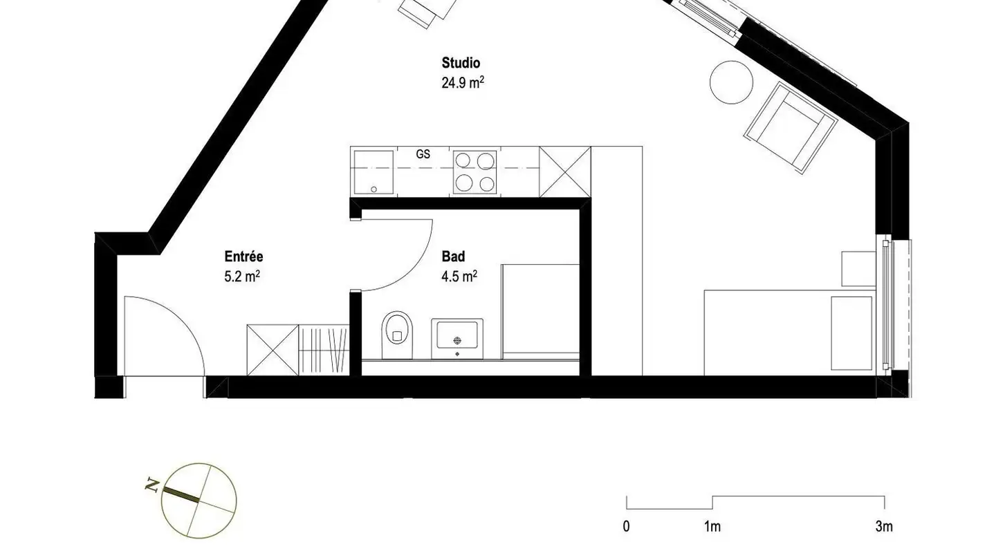 Wohnung mieten - Dörflistrasse 74, 8050 Zürich - Foto 3