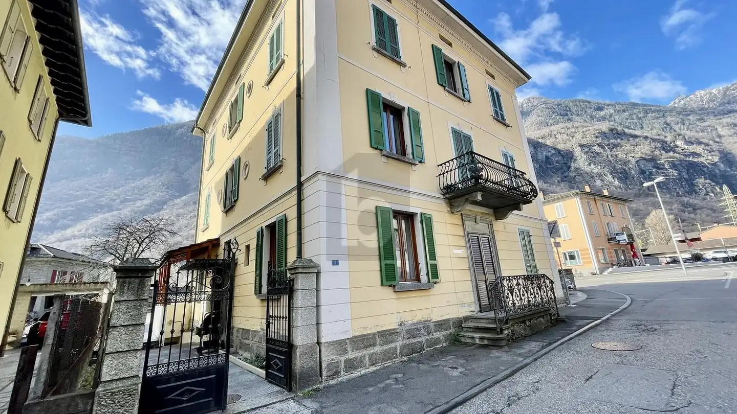 Immeuble résidentiel à vendre - 6743 Bodio TI