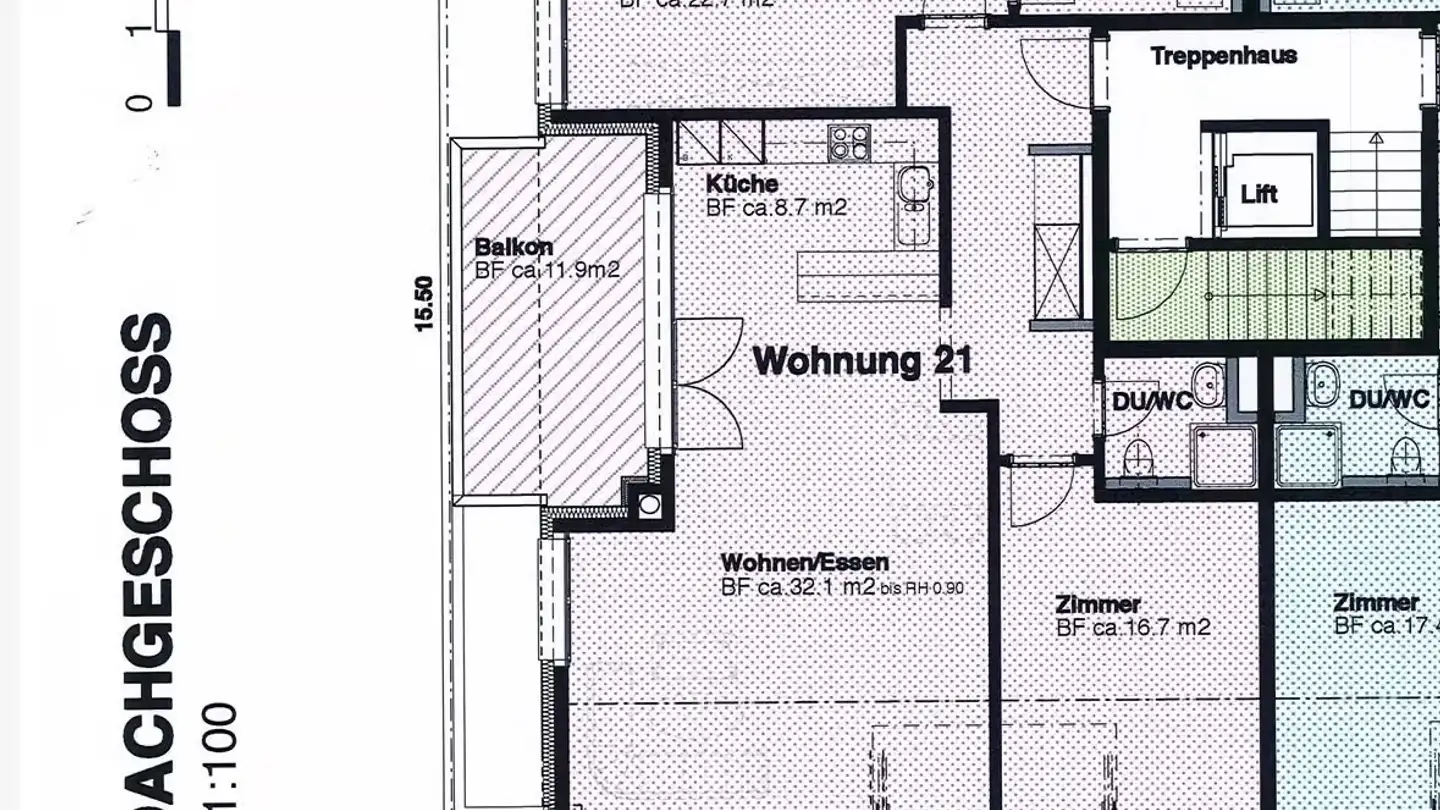 Apartment for rent - 8103 Unterengstringen - Photo 2