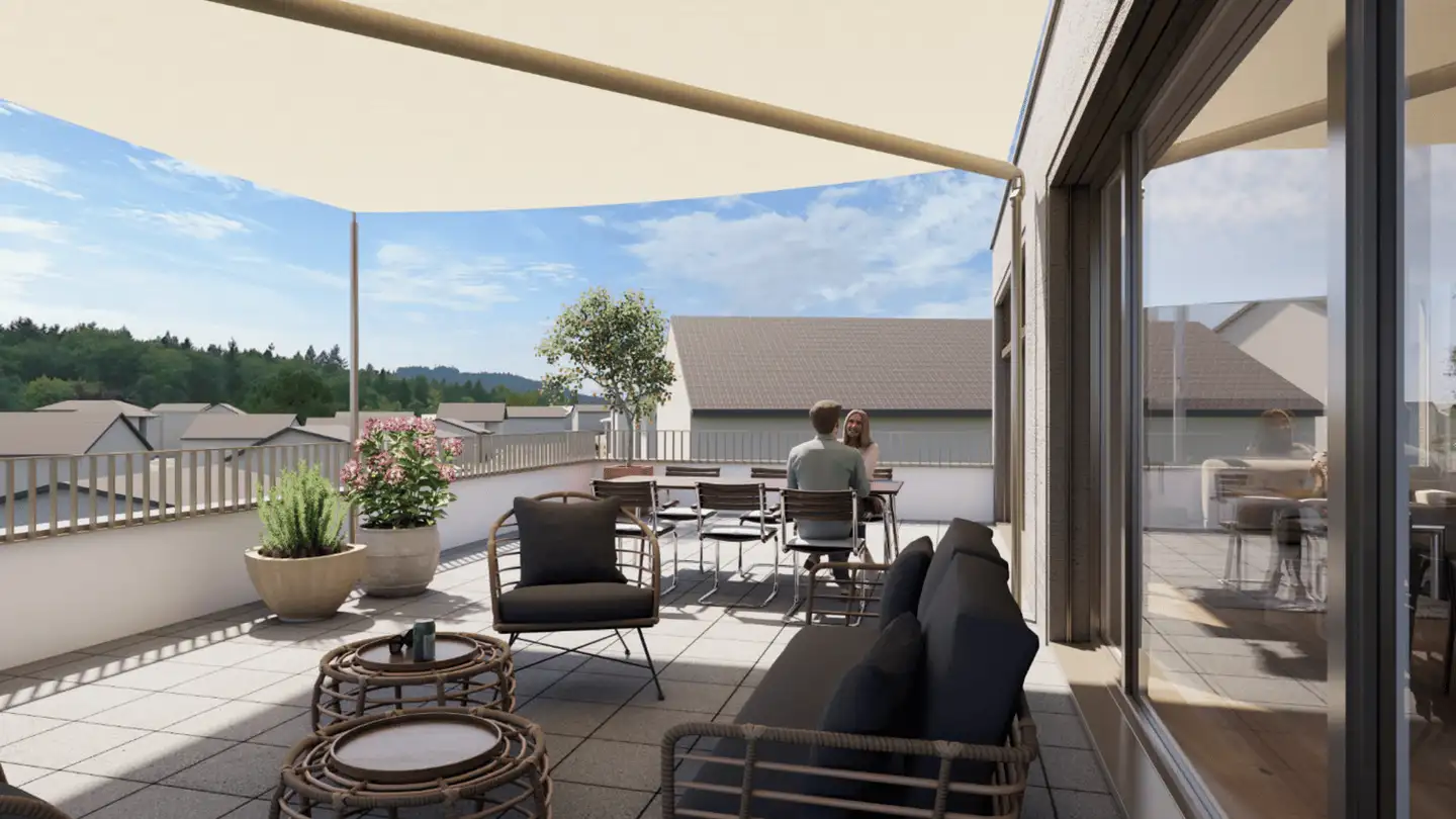 Penthouse kaufen - Am Bach 1, 5604 Hendschiken - Foto 3