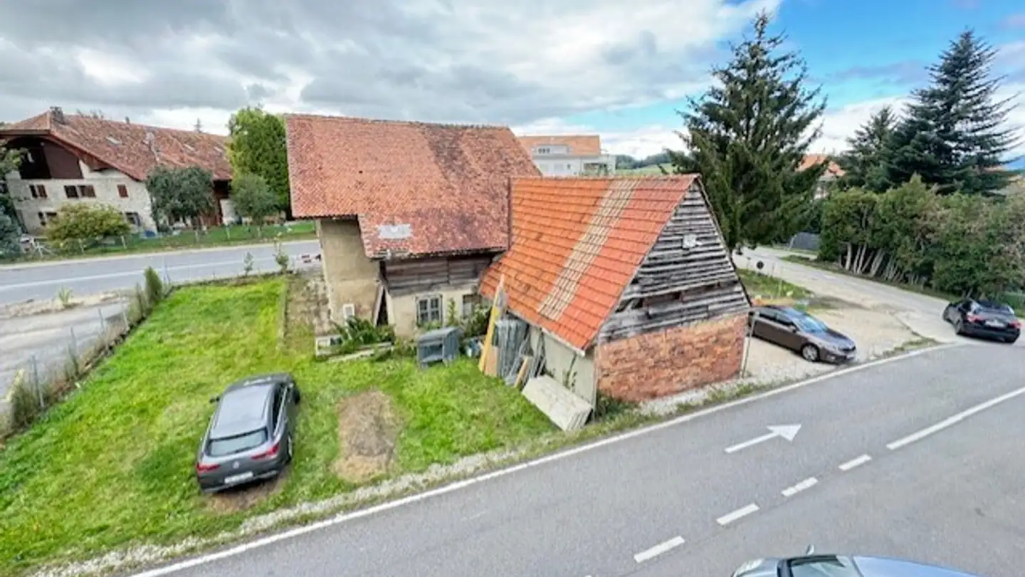 Terrain constructible à vendre - Route De Frasses 16, 1483 Montet (Broye)