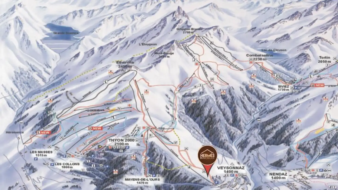 Appartamento a gradini in vendita - Chemin De La Ramuge 36, 1993 Veysonnaz - Foto 2