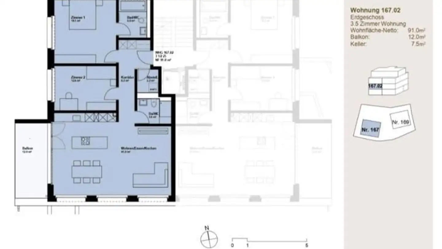 Appartement à louer - St. Georgen-Strasse, 9000 St. Gallen - Photo 2