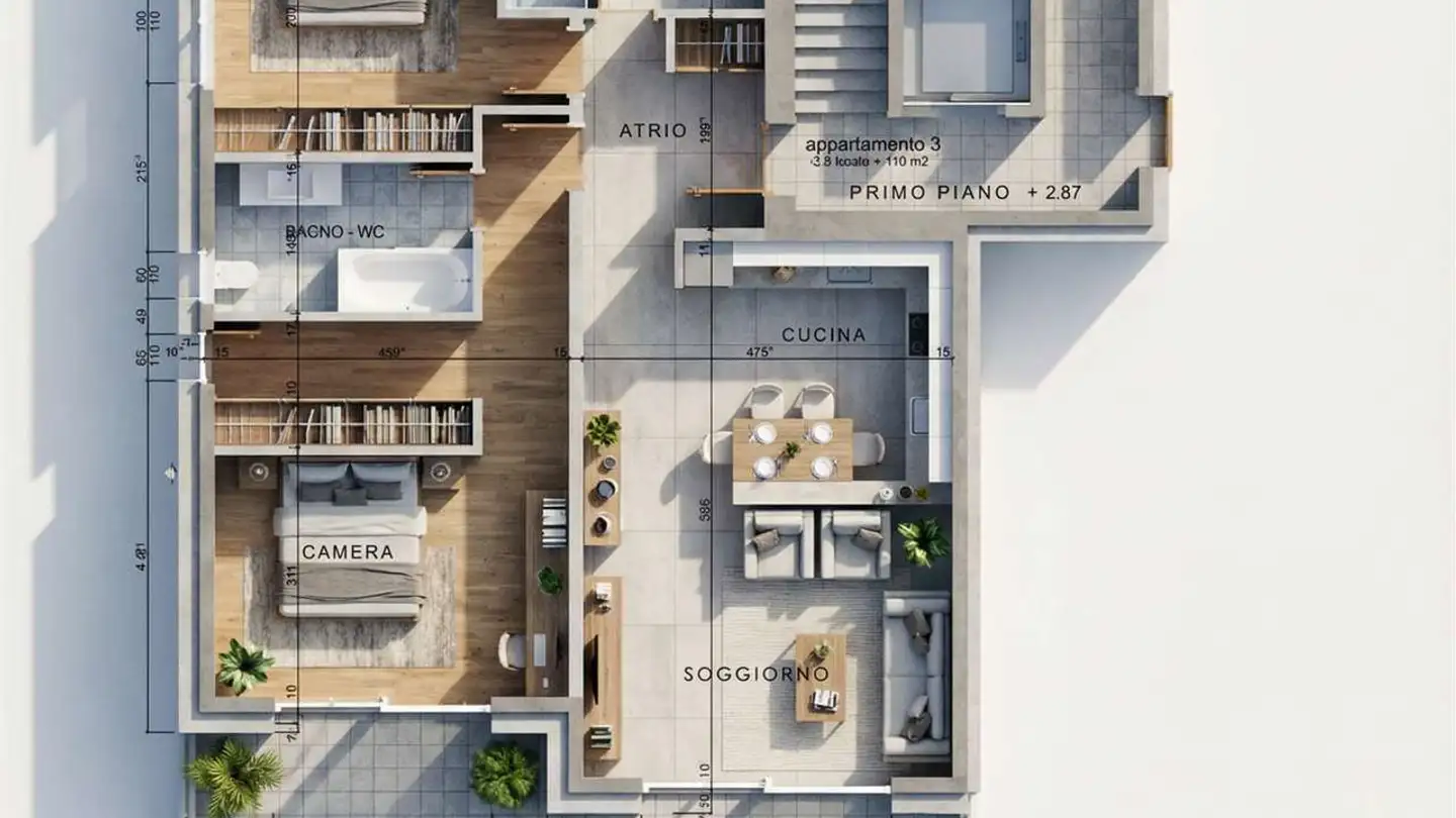 Wohnung kaufen - Via Nasora 20, 6949 Comano - Foto 4