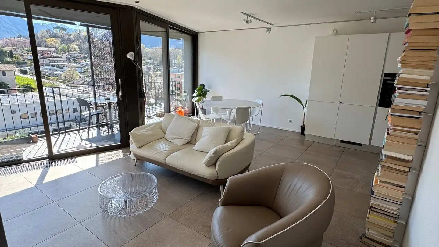 Attique à louer - Via Cremignone 4b, 6924 Sorengo - Photo 2