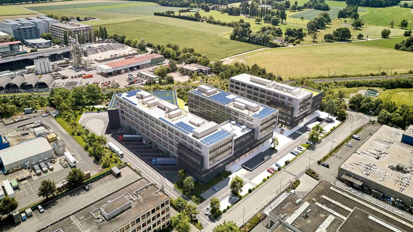 Proprietà industriale in affitto - Rue Du Pré-Bouvier 31, 1242 Satigny - Foto 2