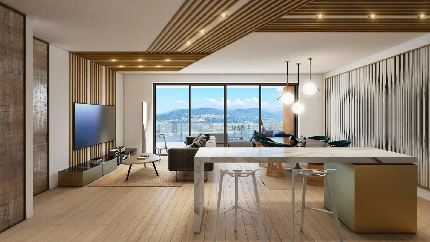Appartamento a gradini in vendita - Via Selva Piana, 6926 Montagnola - Foto 2