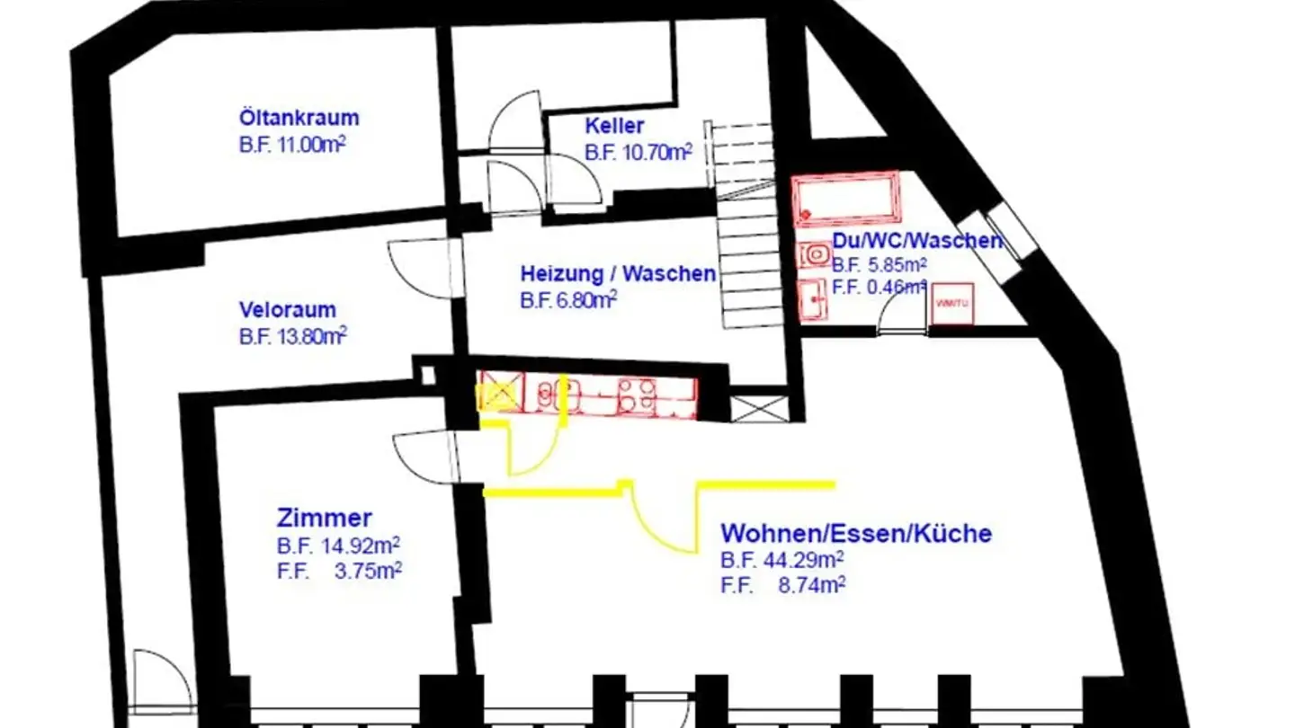 Appartamento in affitto - Hauptstrasse 13, 8215 Hallau - Foto 3