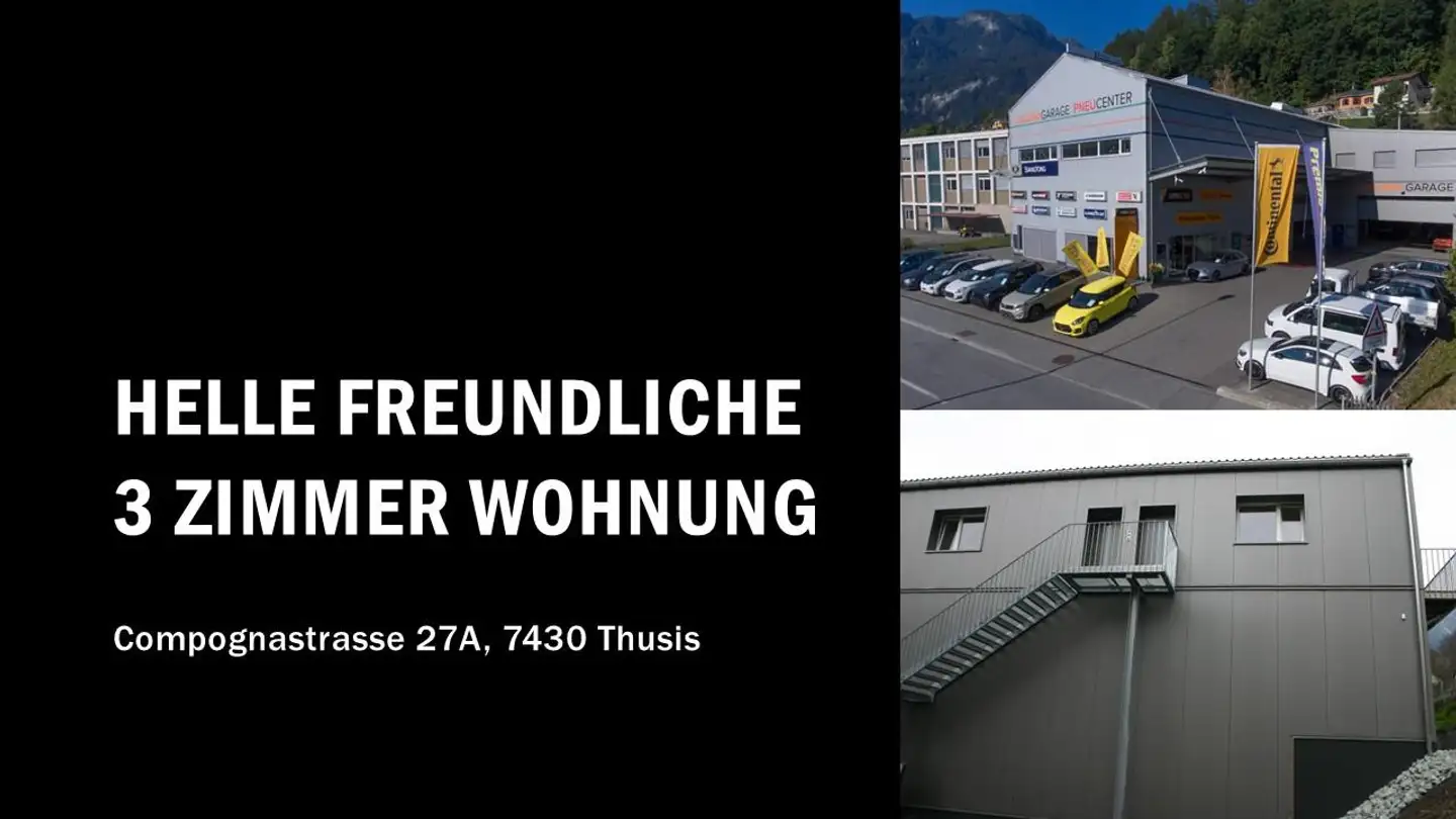 Apartment for rent - Compognastrasse 27a, 7430 Thusis