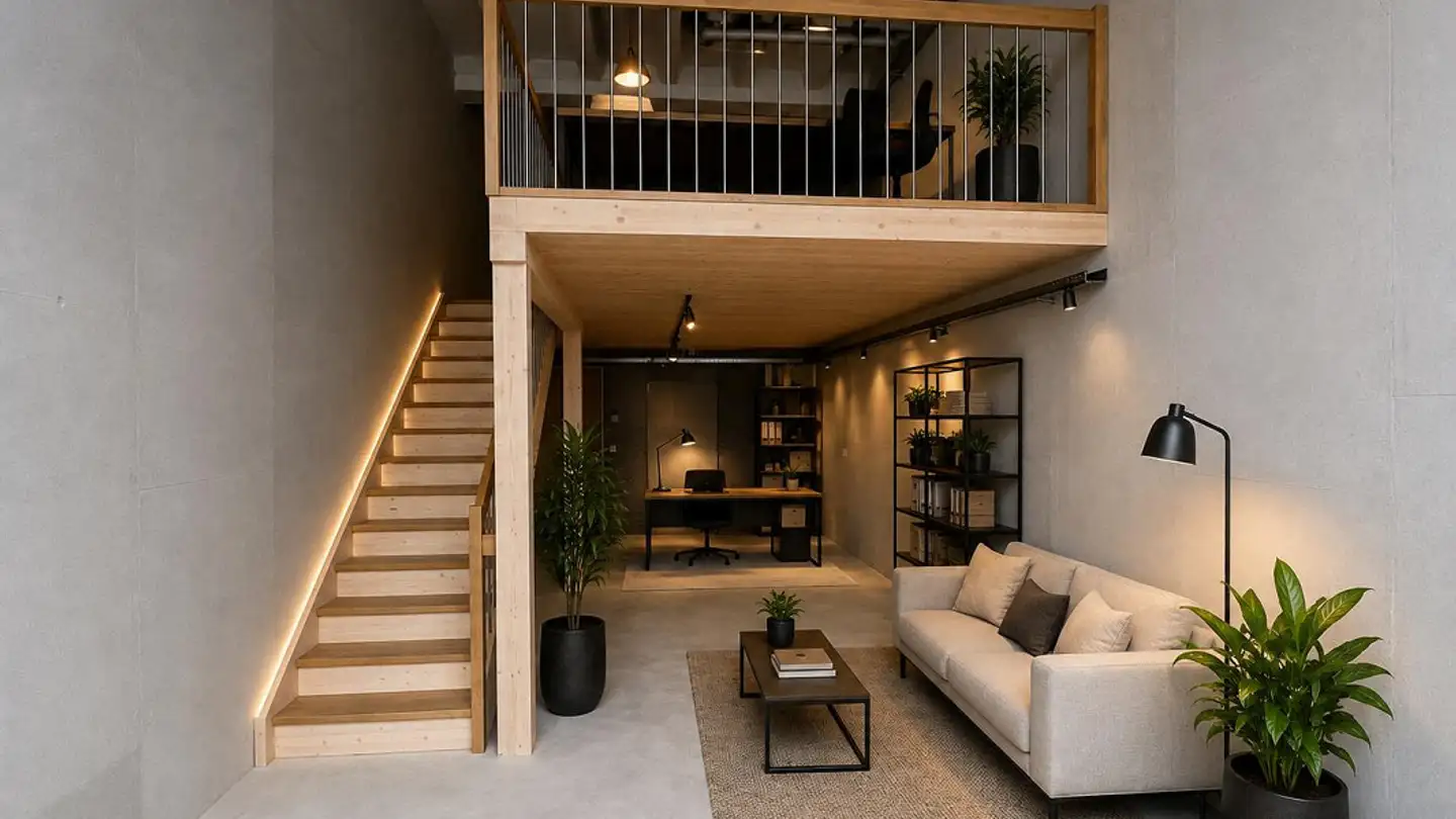 Commercial à louer - Alte Webereistrasse 2, 9652 Neu St. Johann