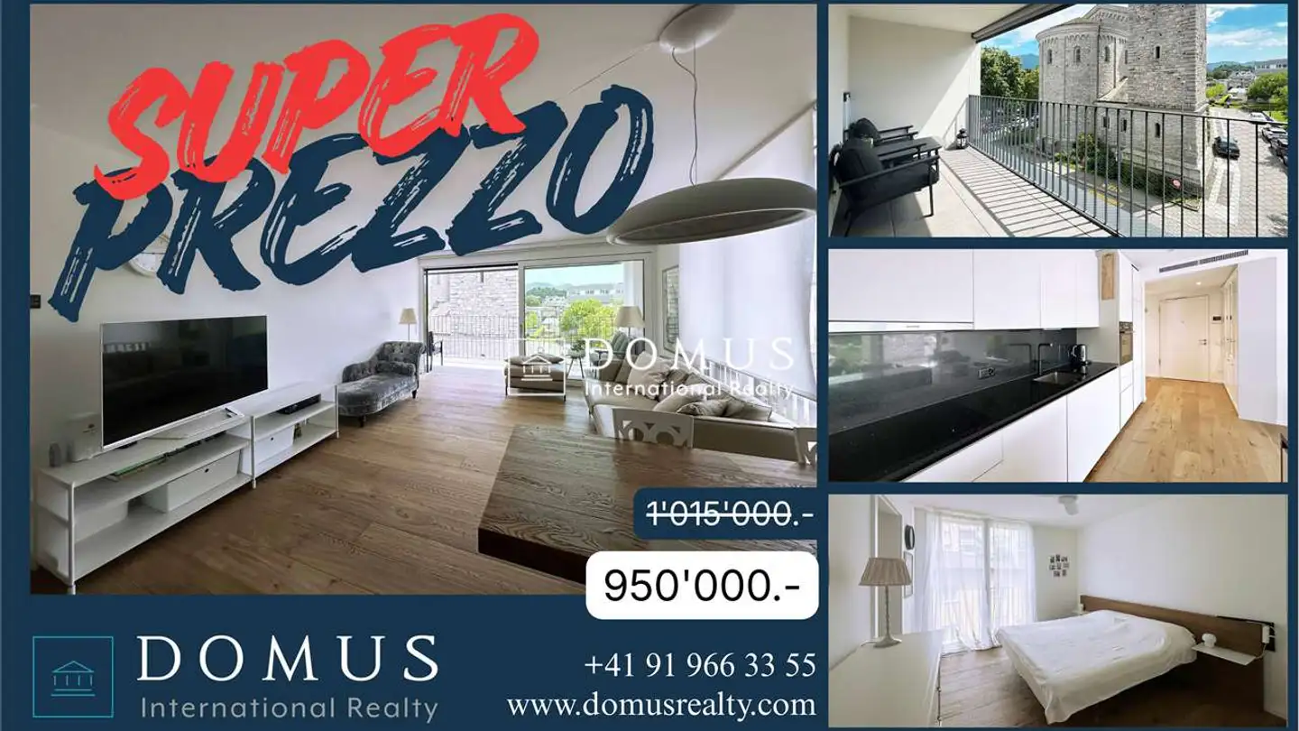 Appartement à vendre - Via Massagno, 6900 Lugano