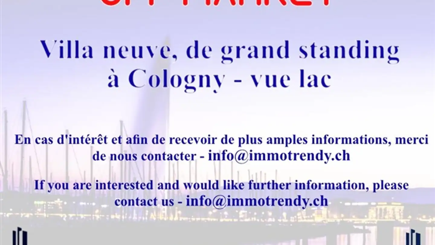 Maison individuelle à vendre - 1223 Cologny