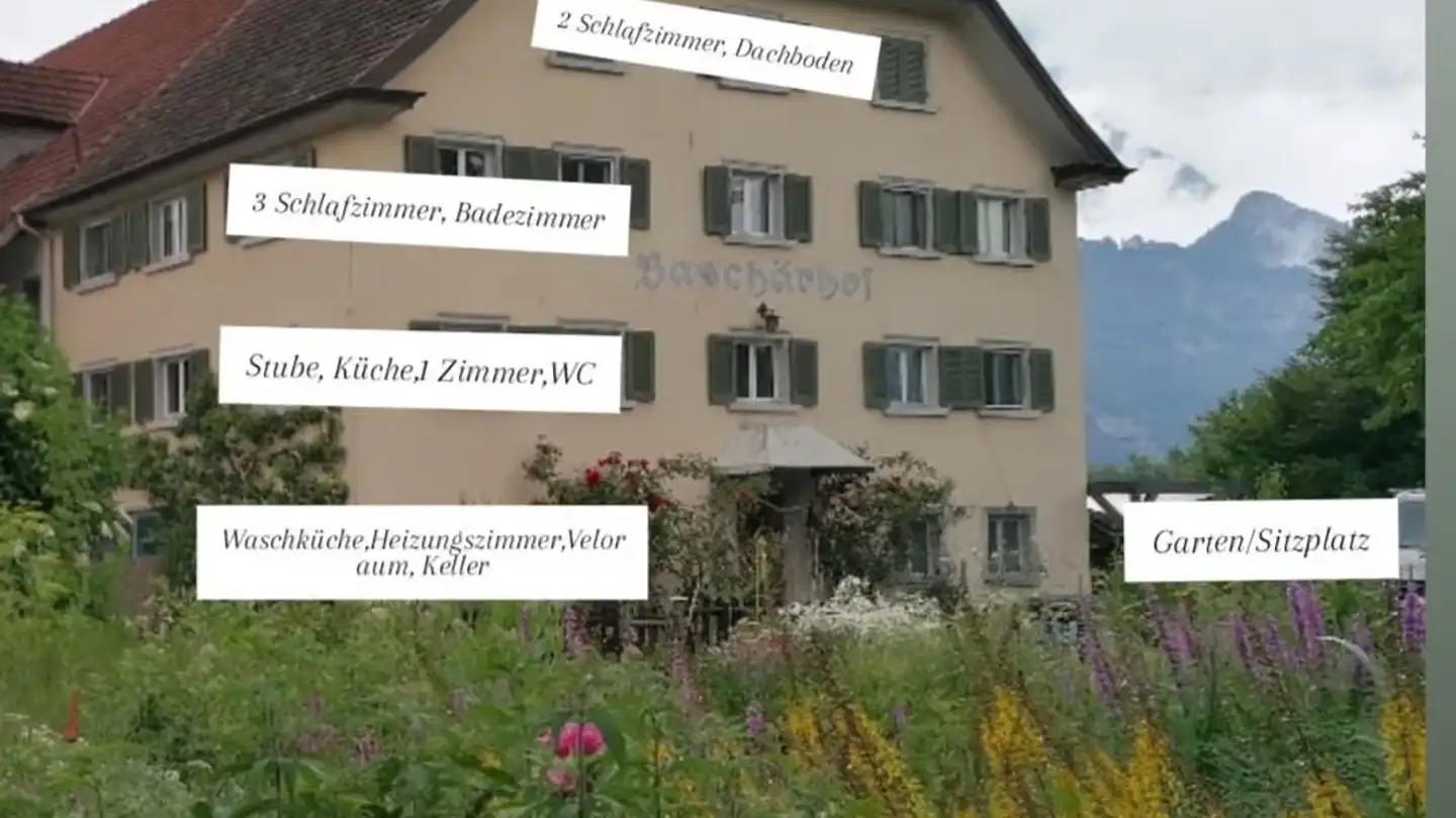 Maison individuelle à louer - Baschärhof 2, 7310 Bad Ragaz