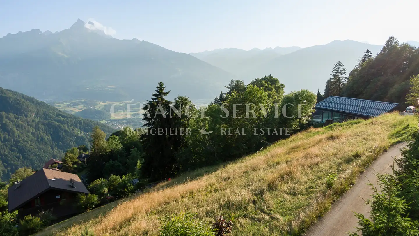 Constructible plot for sale - 1882 Gryon