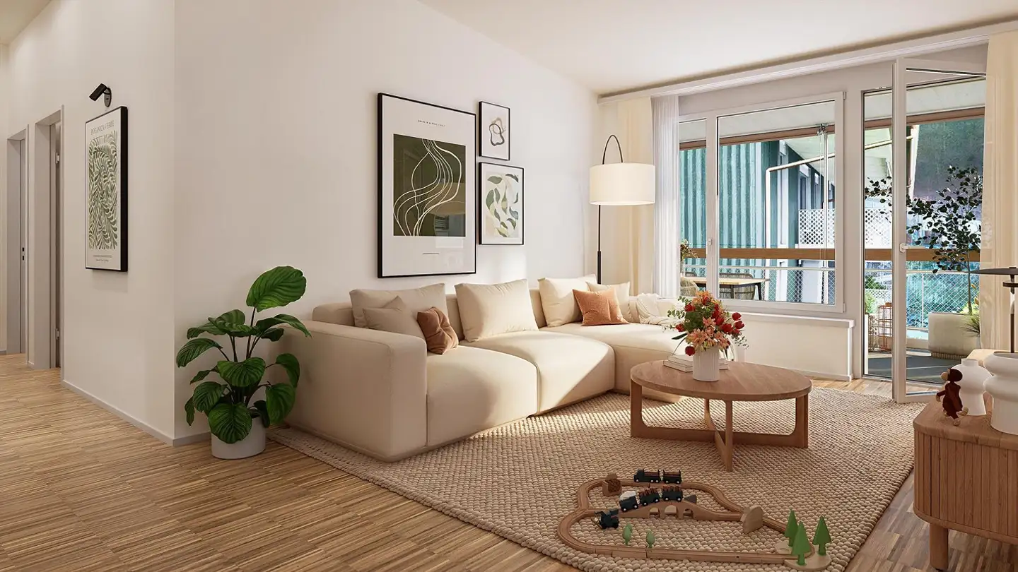 Attic flat for rent - Birkenstrasse 4, 5432 Neuenhof - Photo 4