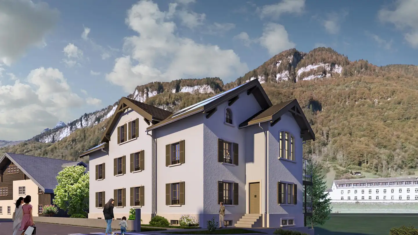 Immeuble résidentiel à vendre - Hauptstrasse 38, 8777 Diesbach GL