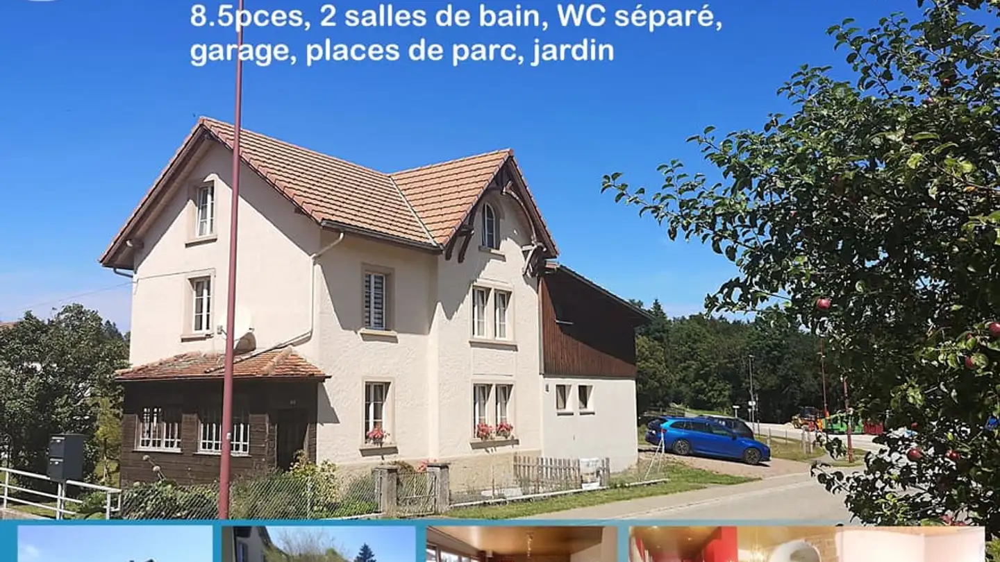 Single house for sale - 2718 Lajoux JU