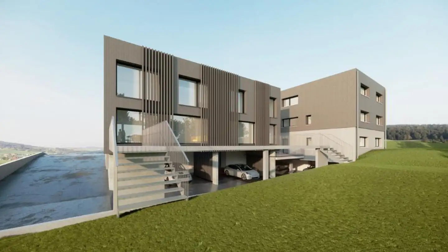 Row house for sale - Route de la Chenaletta 4, 1566 St-Aubin FR