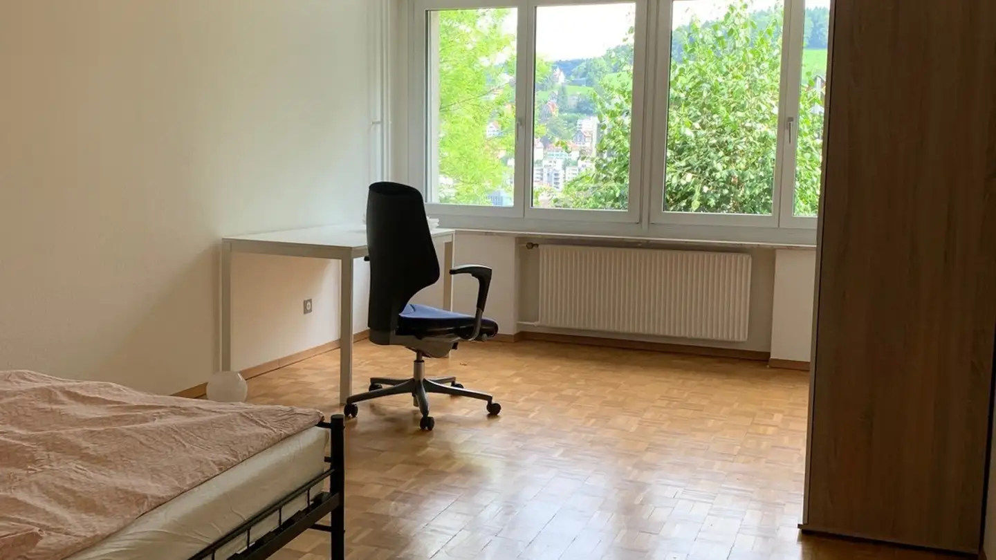 Chambre à louer - Dufourstrasse 101, 9000 St. Gallen - Photo 2