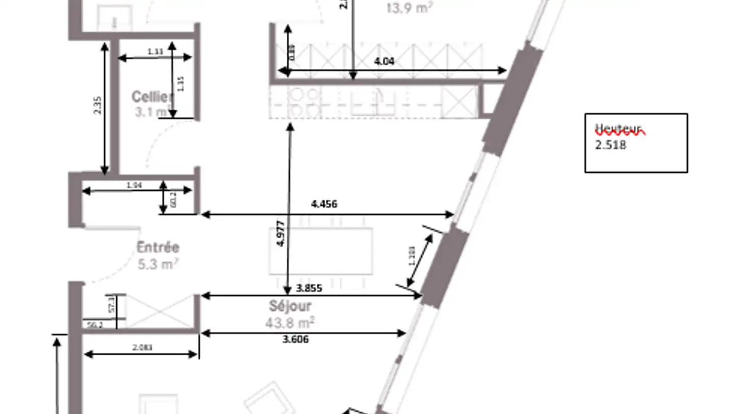 Appartamento in affitto - 1023 Crissier