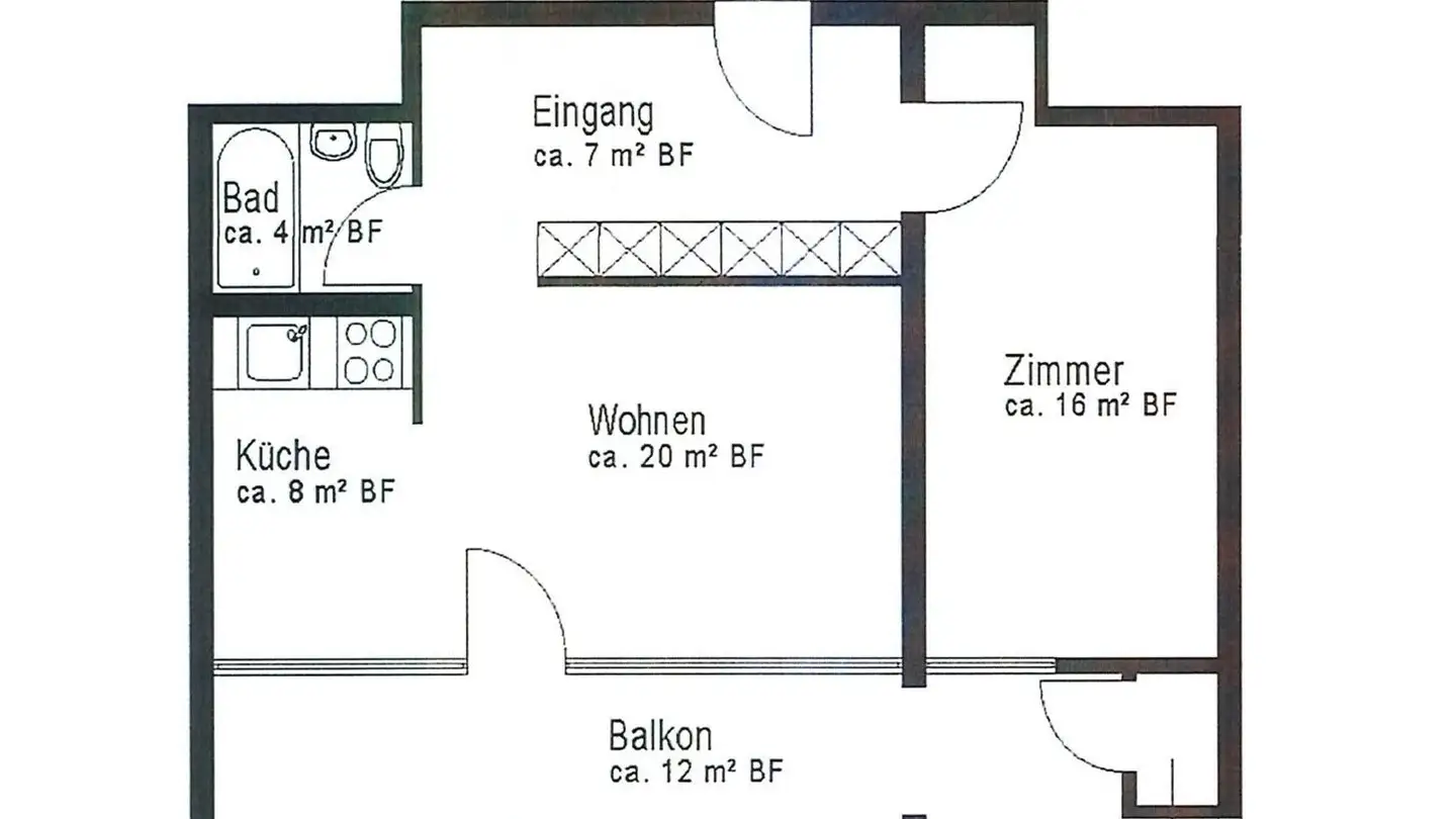 Appartement à louer - Rütmattstrasse 13, 5004 Aarau