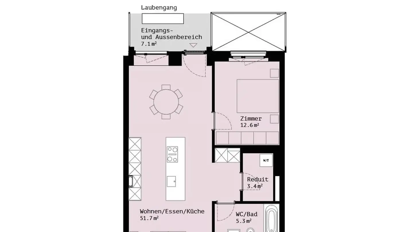 Appartement à louer - Weinberglistrasse 4, 6005 Luzern - Photo 2