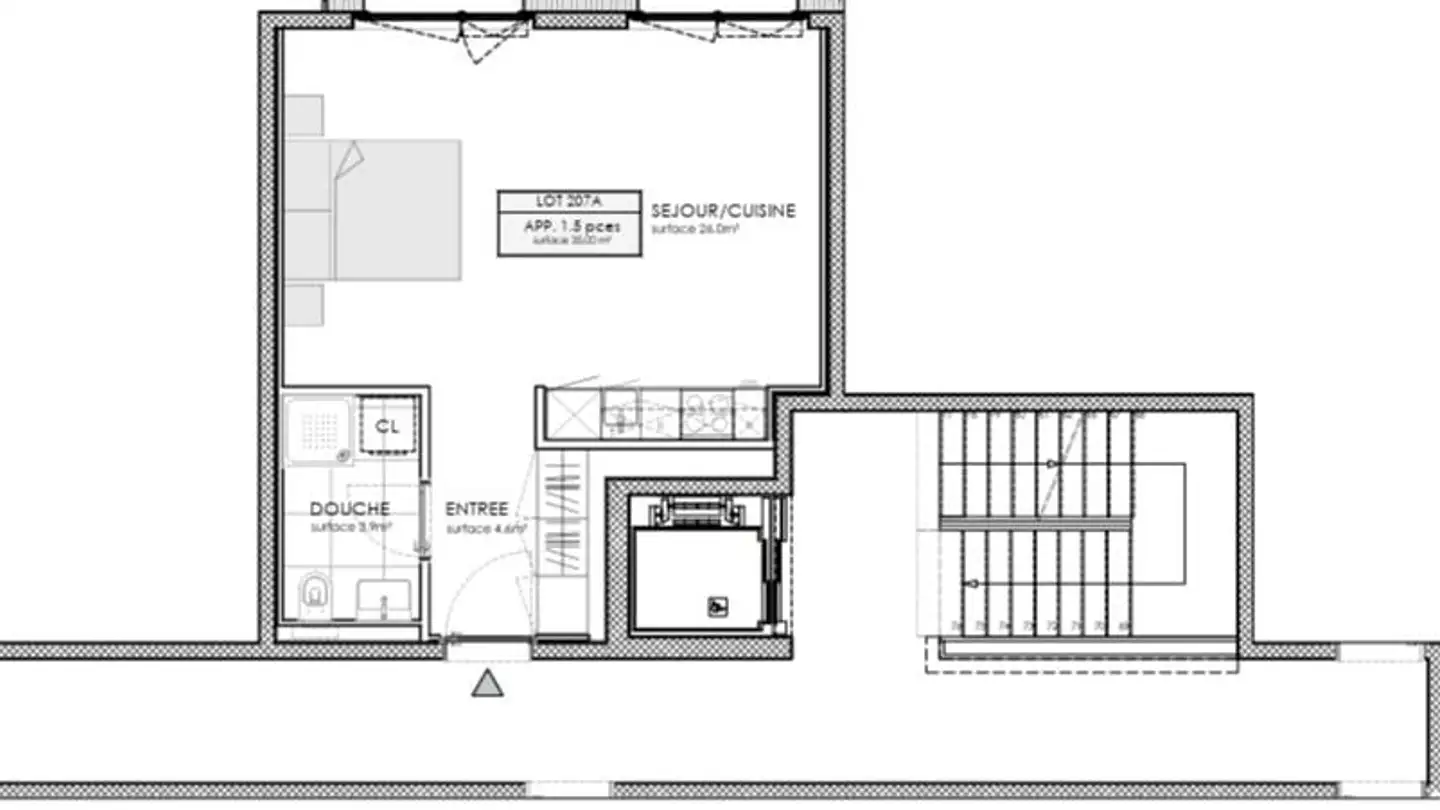 Studio for rent - Chemin Du Pré Jaquet 1a, 1032 Romanel-sur-Lausanne