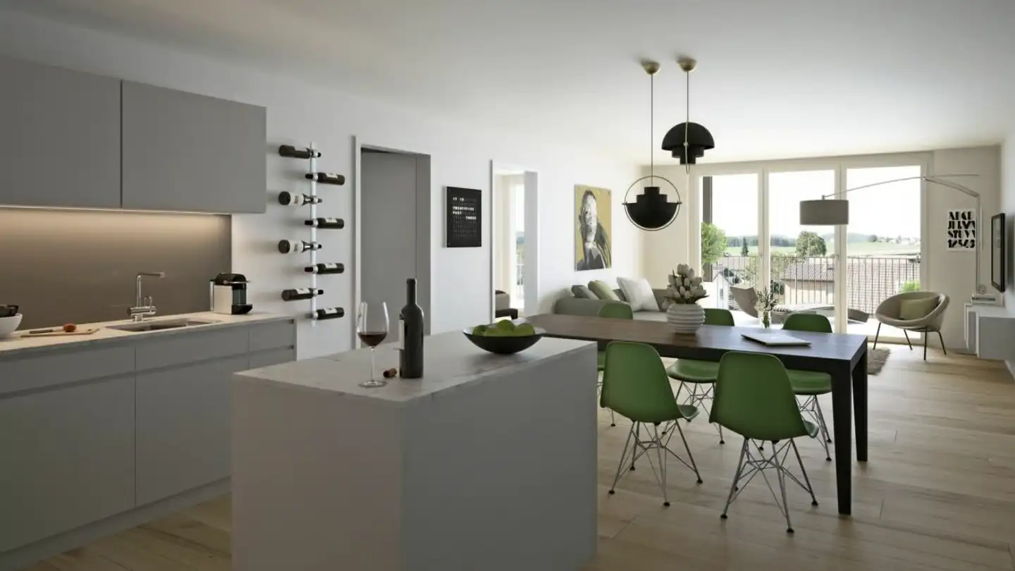 Apartment for rent - Bachstrasse 16, 4562 Biberist
