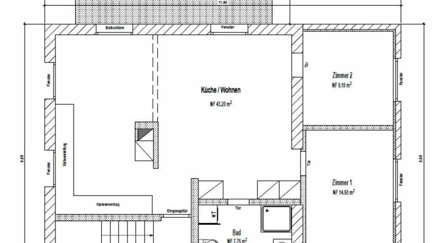 Appartamento in affitto - Kleinwiesweg 3, 8855 Wangen SZ - Foto 4