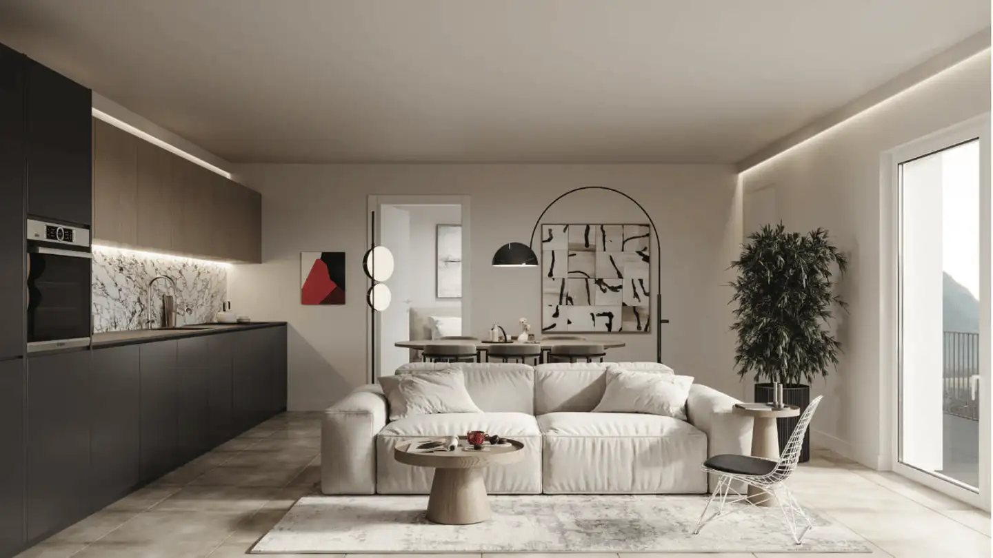 Appartement à vendre - 6525 Gnosca