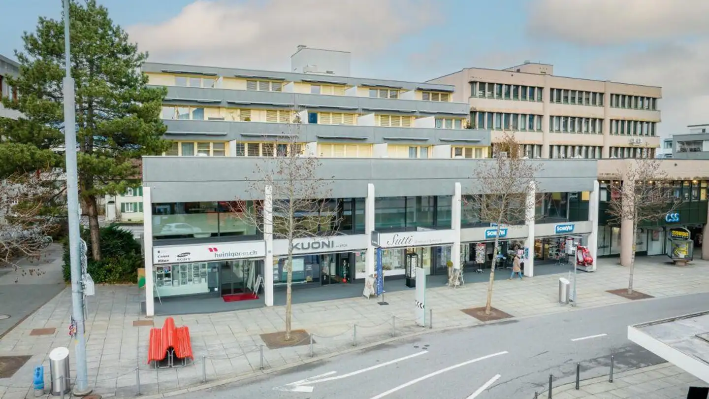 Advertising space for rent - Bahnhofstrasse 54, 9470 Buchs SG