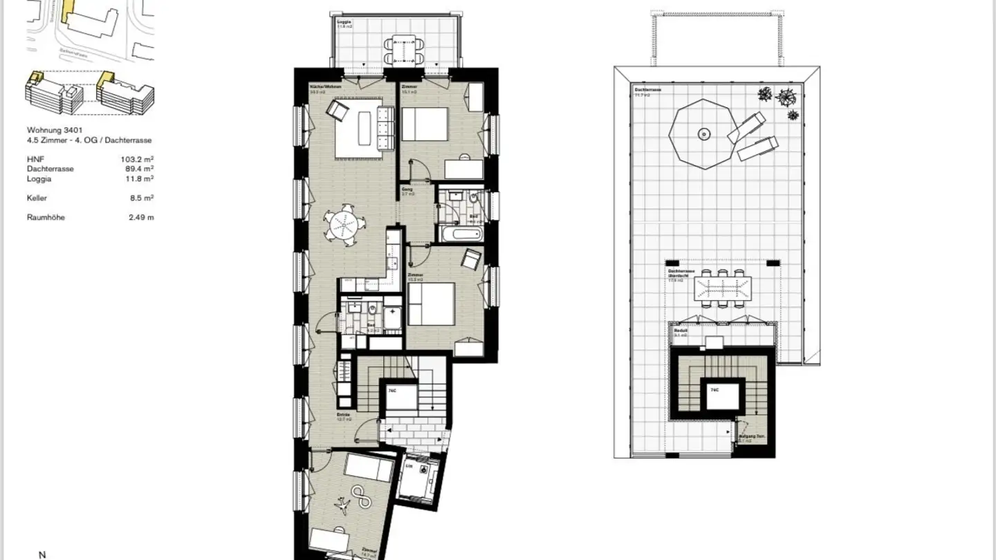 Chambre à louer - Badenerstrasse 76c, 8952 Schlieren - Photo 2