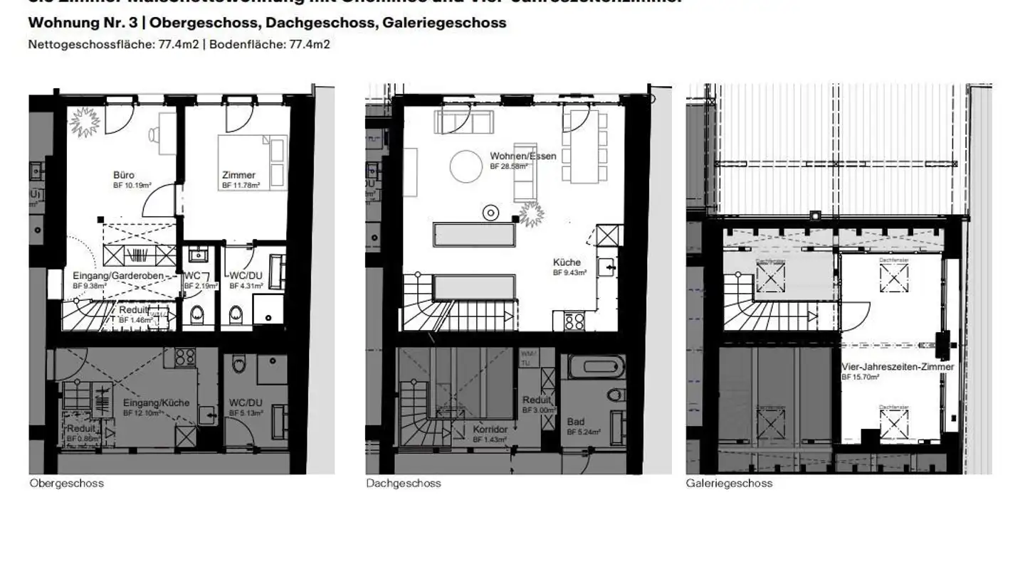 Appartamento in affitto - Katzenbachstrasse 13, 8492 Wila - Photo 3
