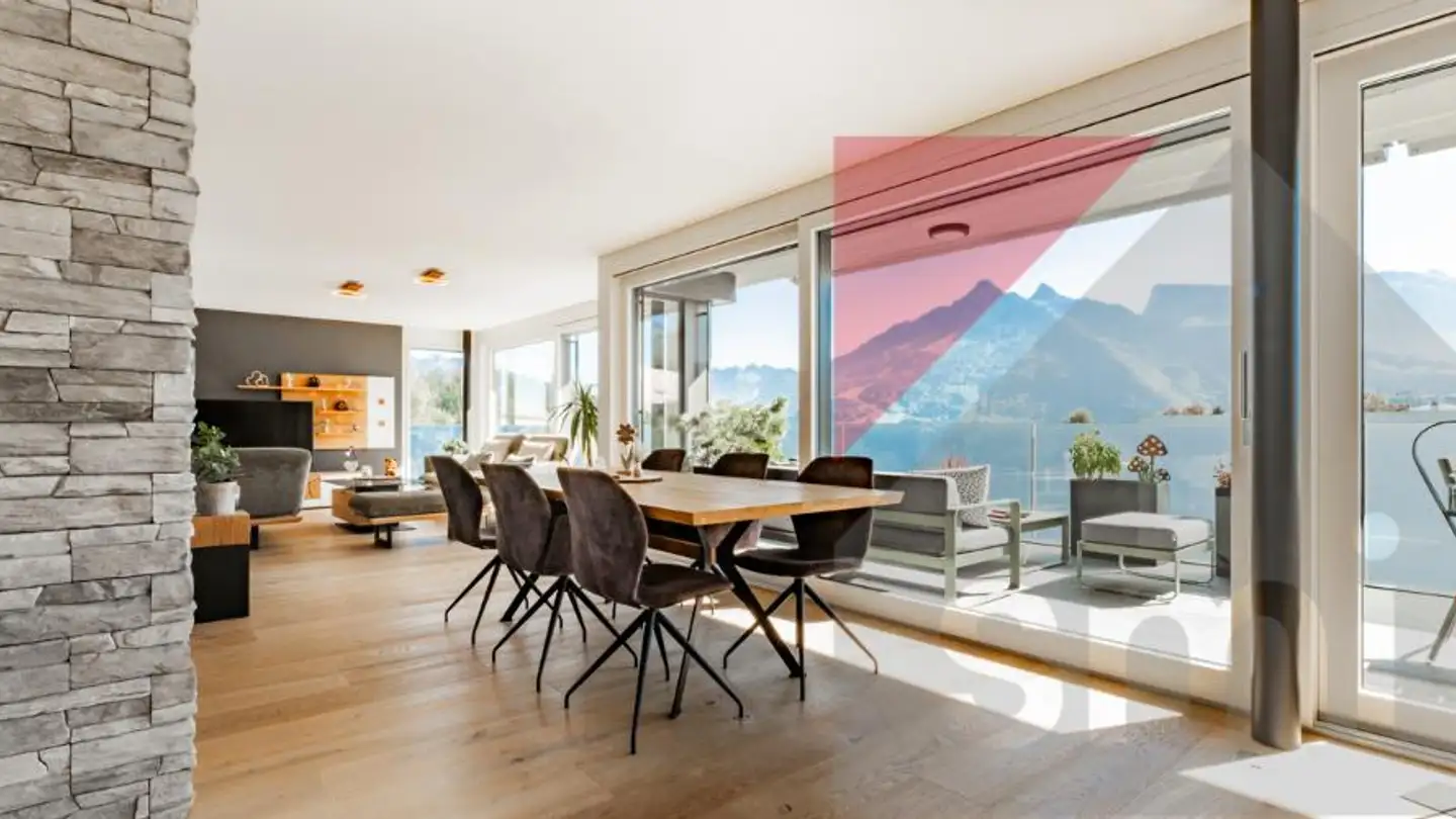 Penthouse for sale - 1661 Le Pâquier-Montbarry - Photo 2