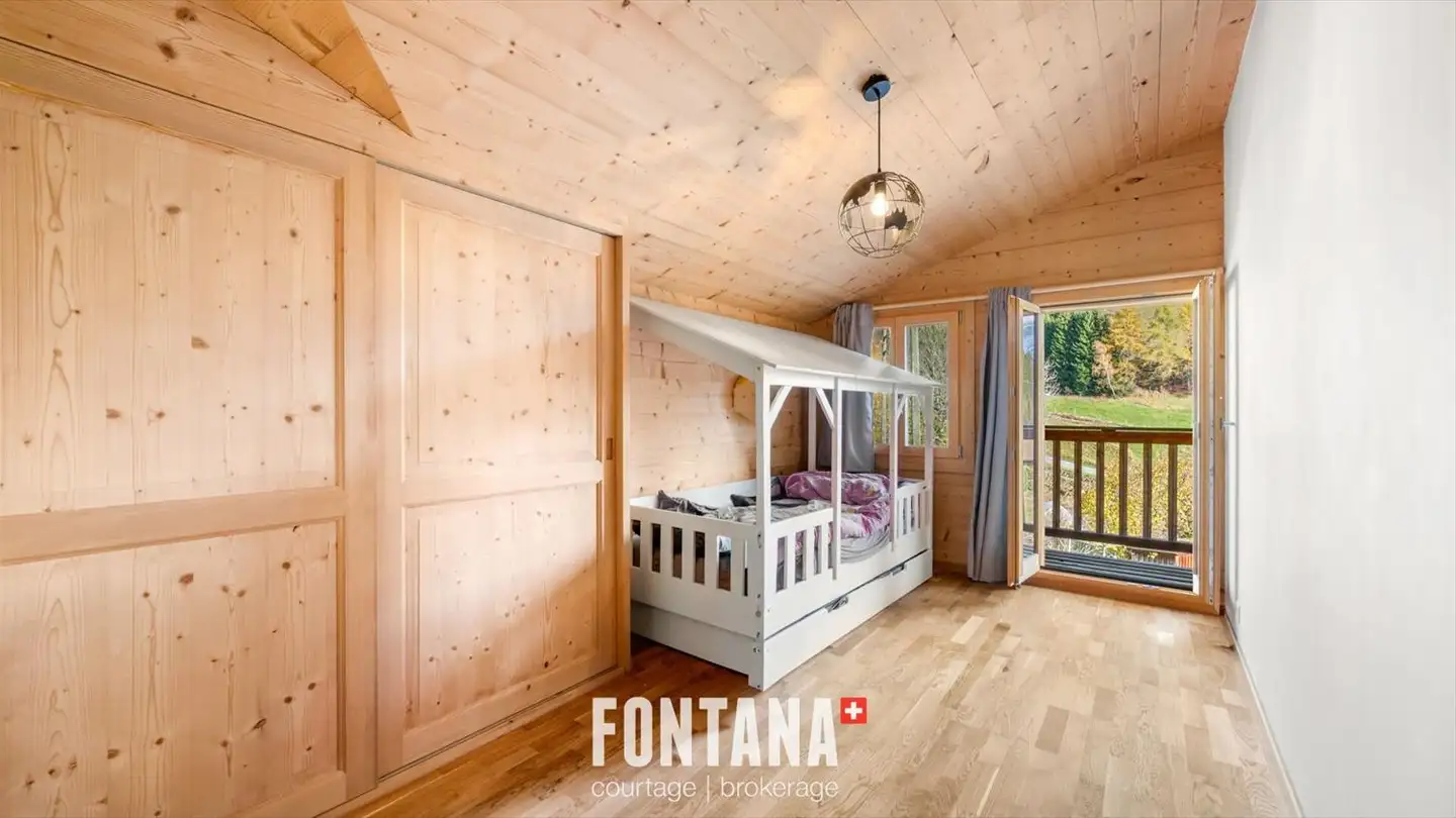 Chalet for sale - Chemin Des Fontaines, 1862 La Comballaz - Photo 3