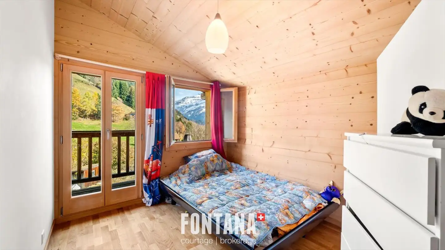 Chalet for sale - Chemin Des Fontaines, 1862 La Comballaz - Photo 4