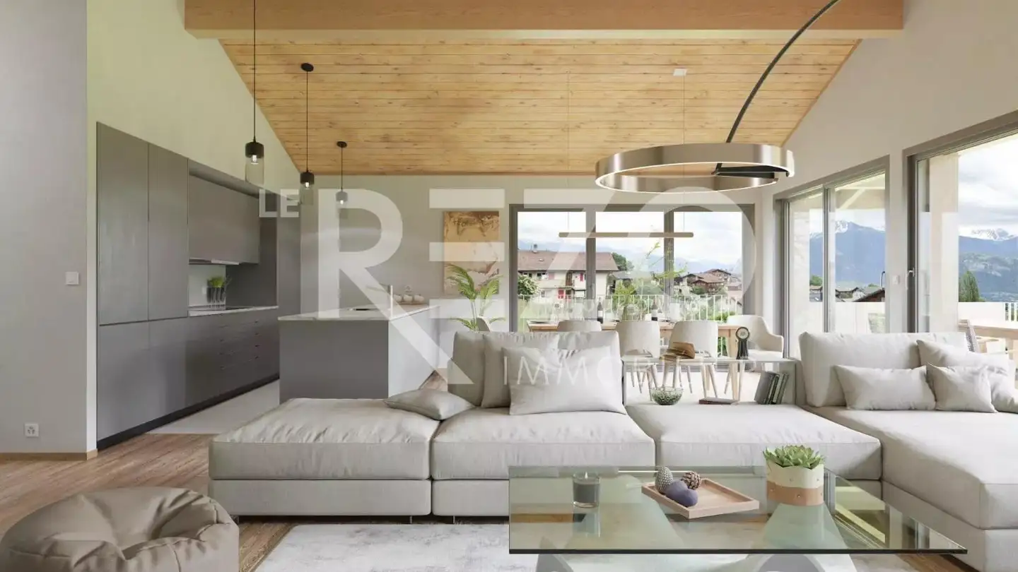 Penthouse kaufen - Route De Tsanveulle, 3971 Chermignon