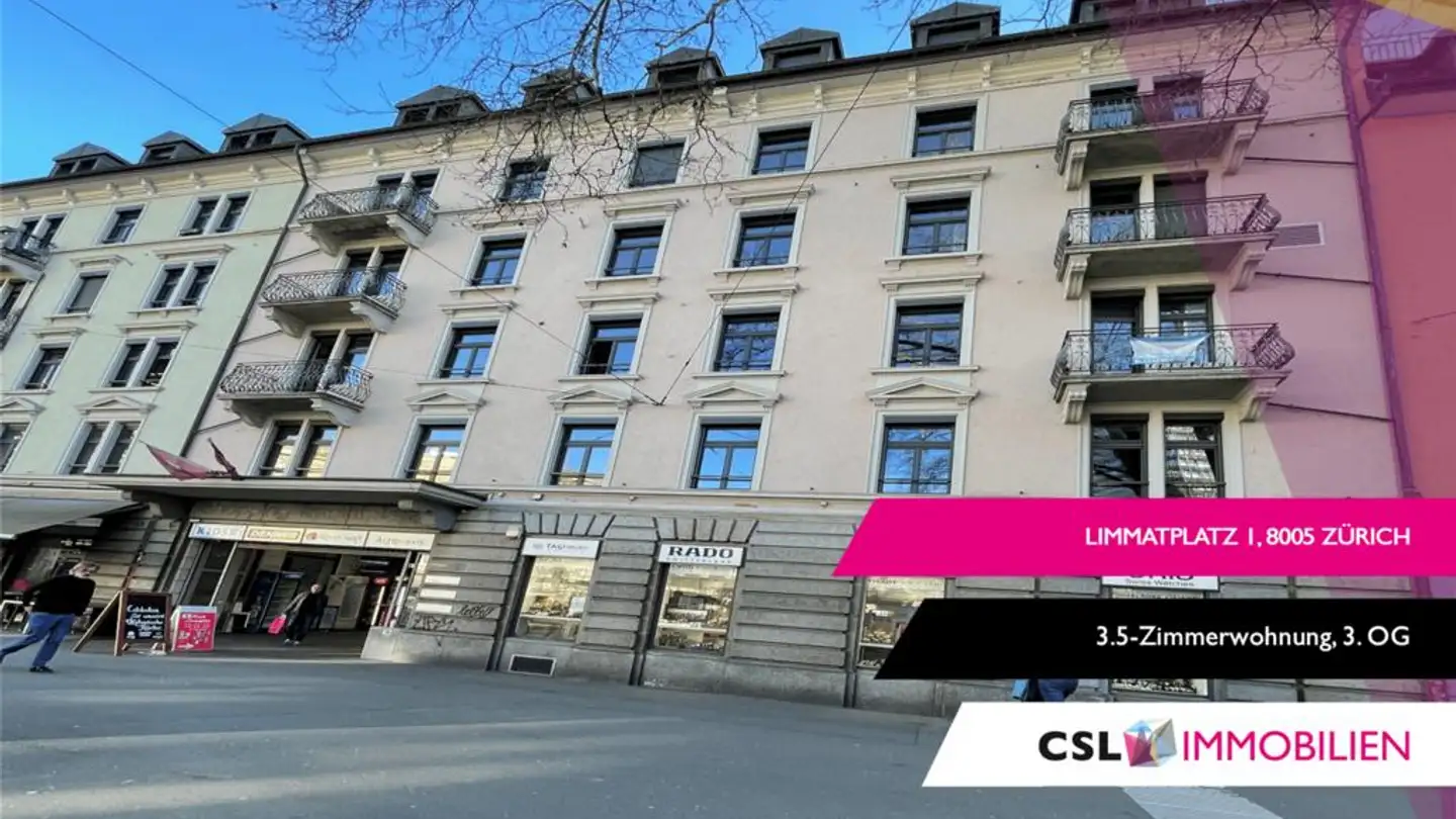 Apartment for rent - Limmatplatz 1, 8005 Zürich