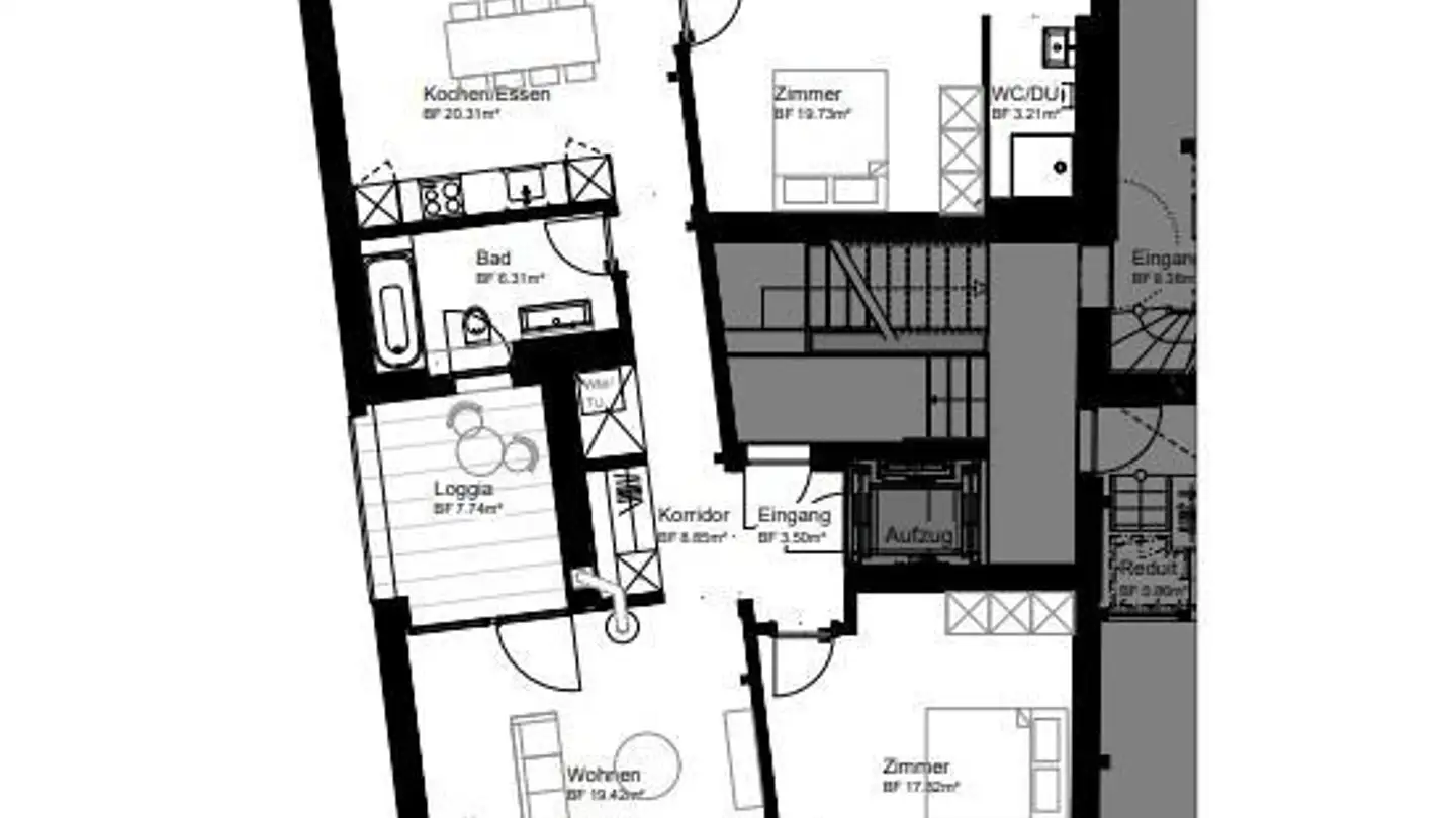 Appartamento in affitto - Katzenbachstrasse 13, 8492 Wila - Photo 3