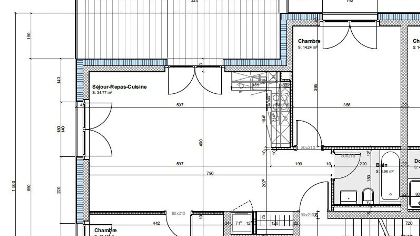 Appartamento in affitto - Avenue Du Tir Fédéral 78b, 1024 Ecublens VD - Foto 3