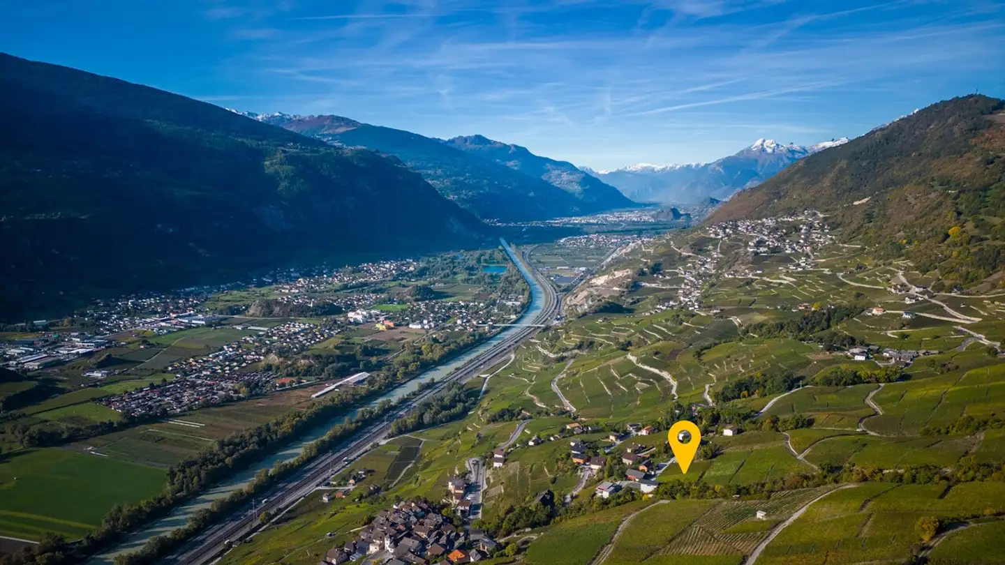 Terrain constructible à vendre - Route De Crans-Montana, 3963 Montana