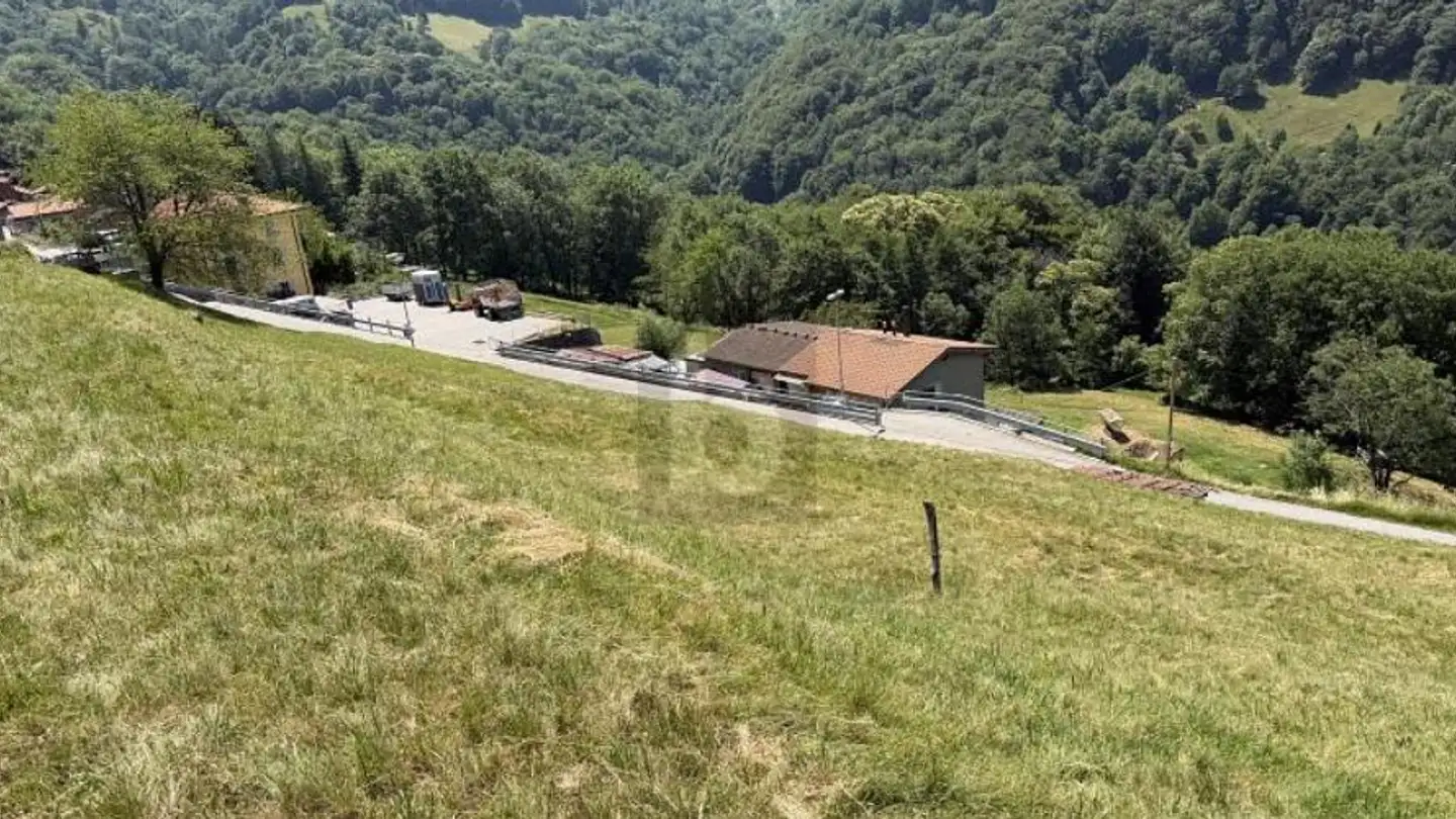 Terrain constructible à vendre - 6951 Bogno