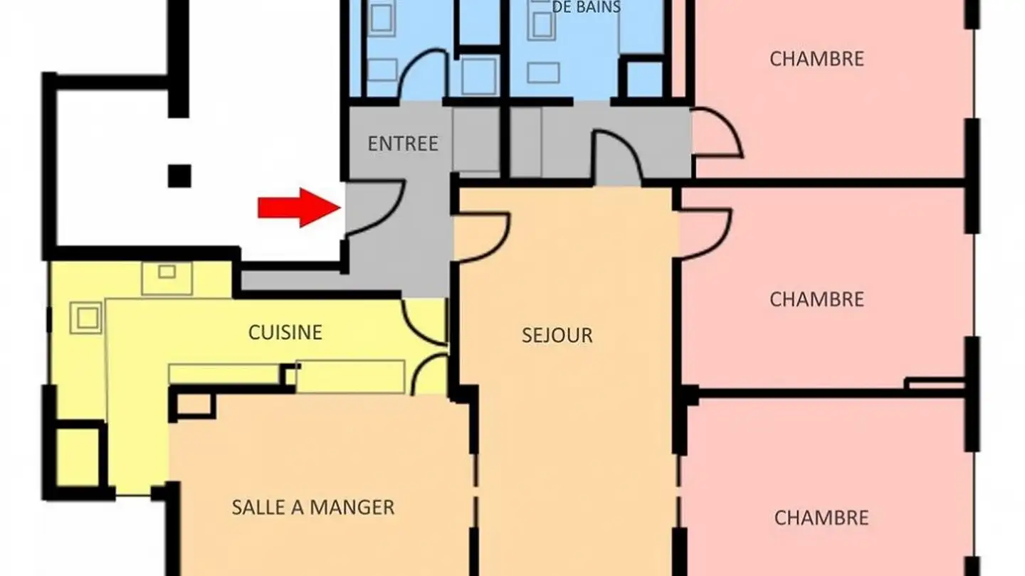 Appartement à louer - Place Bel-Air 1, 1003 Lausanne - Photo 3