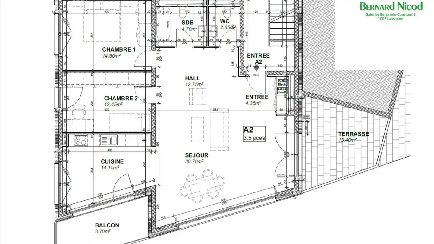 Appartamento in vendita - Chemin De La Plaisante 27, 1012 Lausanne - Photo 4